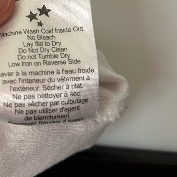 [L] Talula Aritzia Women's White Bustier Corset Style Crop Top - Picture 10 of 10